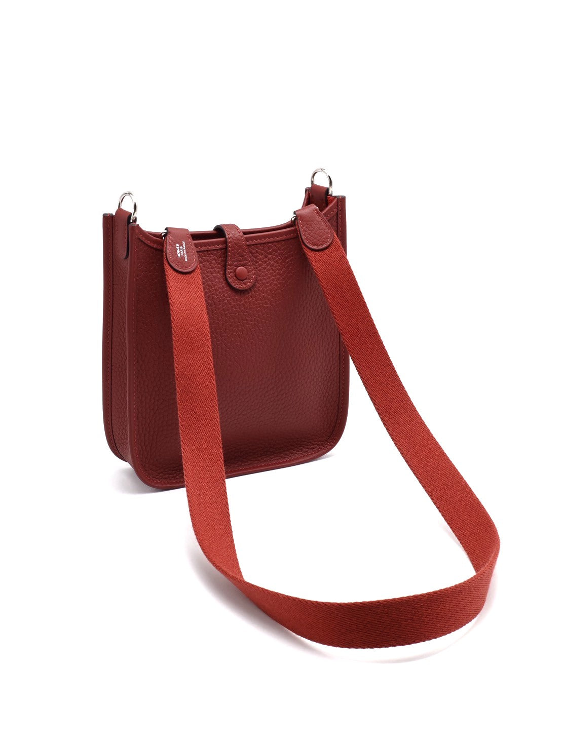 HERMES Mini evelyne - 愛馬仕紅銀