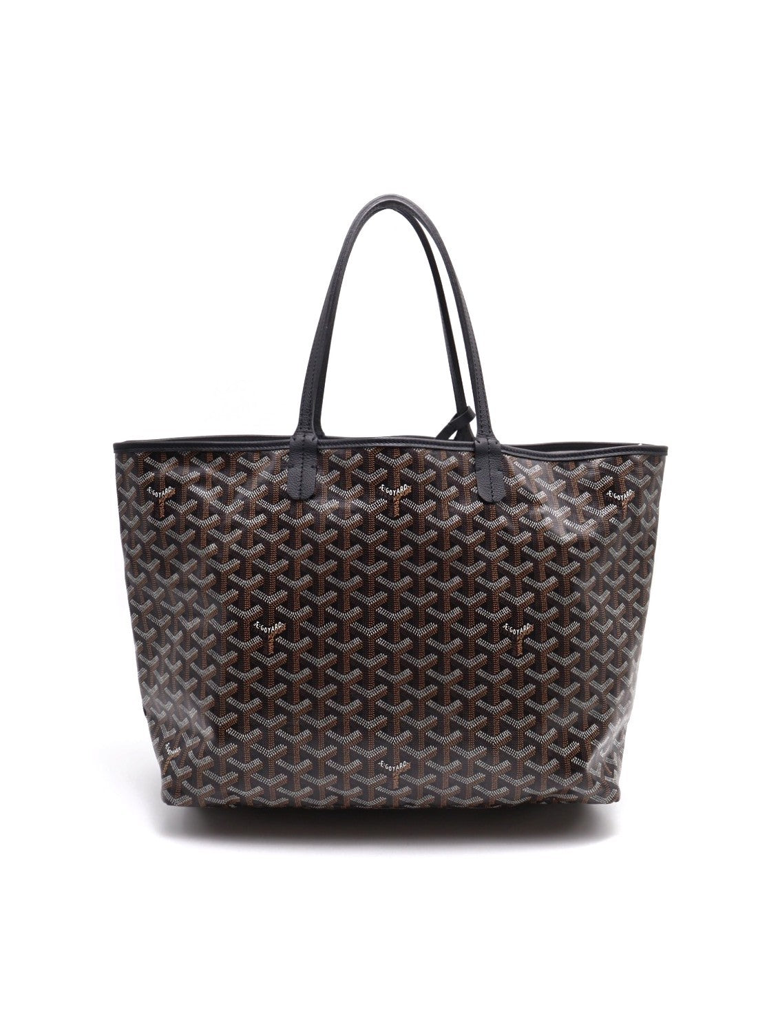 GOYARD 經典亞麻帆布Tote - 小號黑