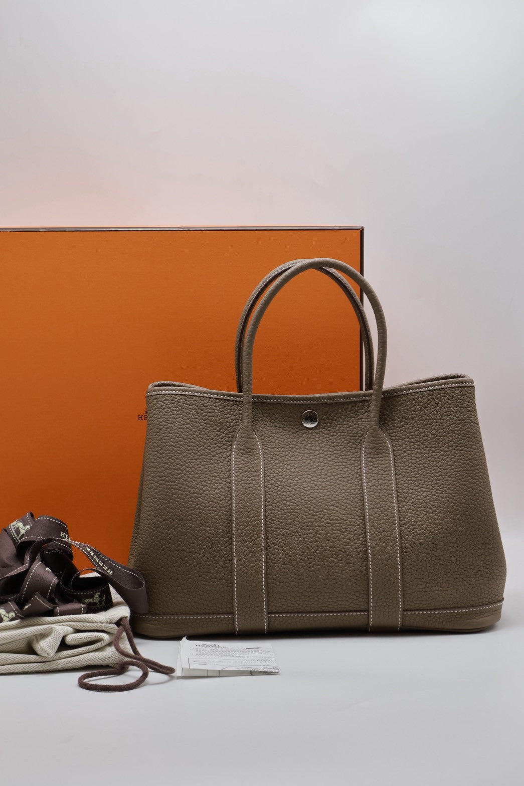 HERMES Garden Party 30 - Etoupe 18 大象灰 B