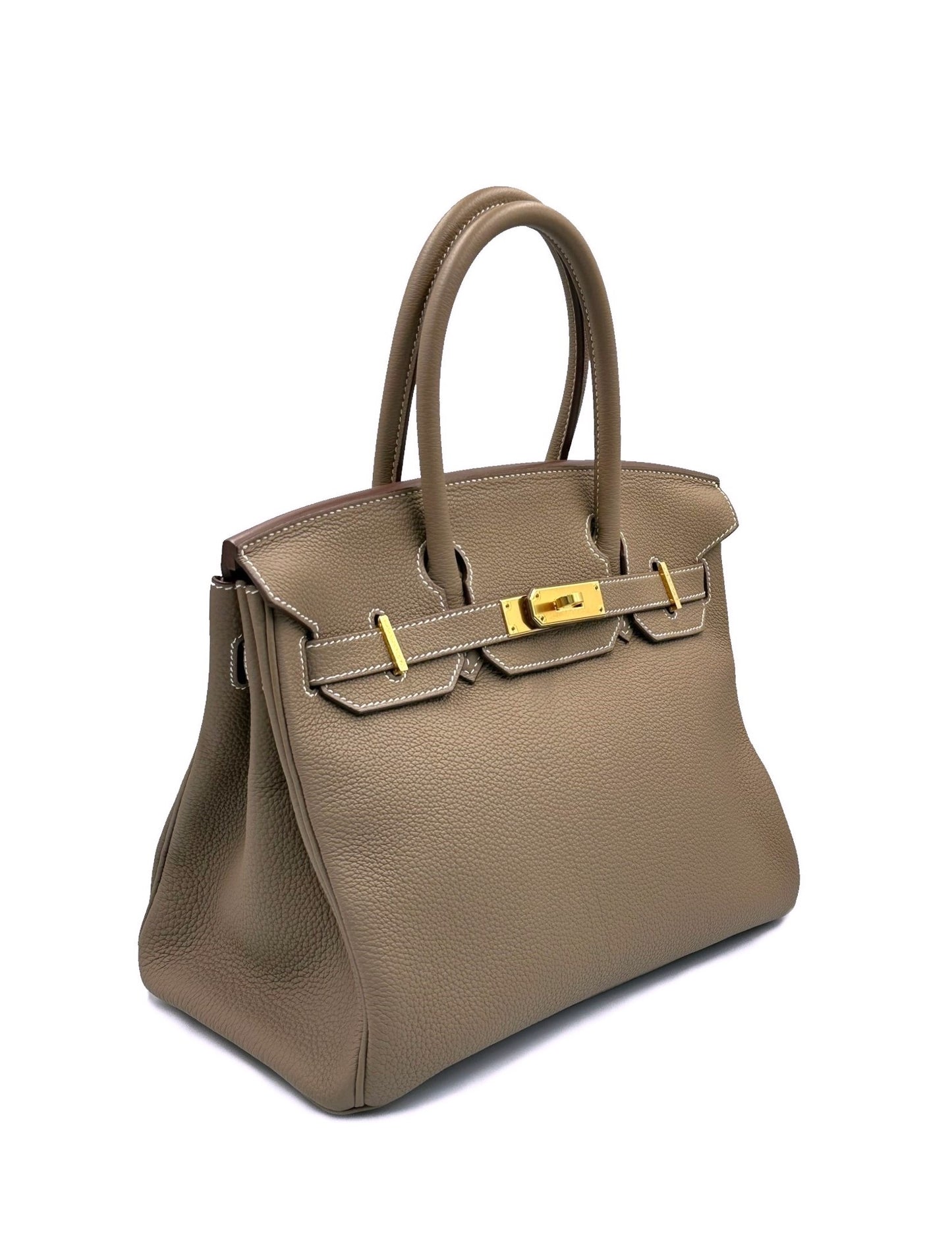 HERMES BirKin 30 - 大象灰金