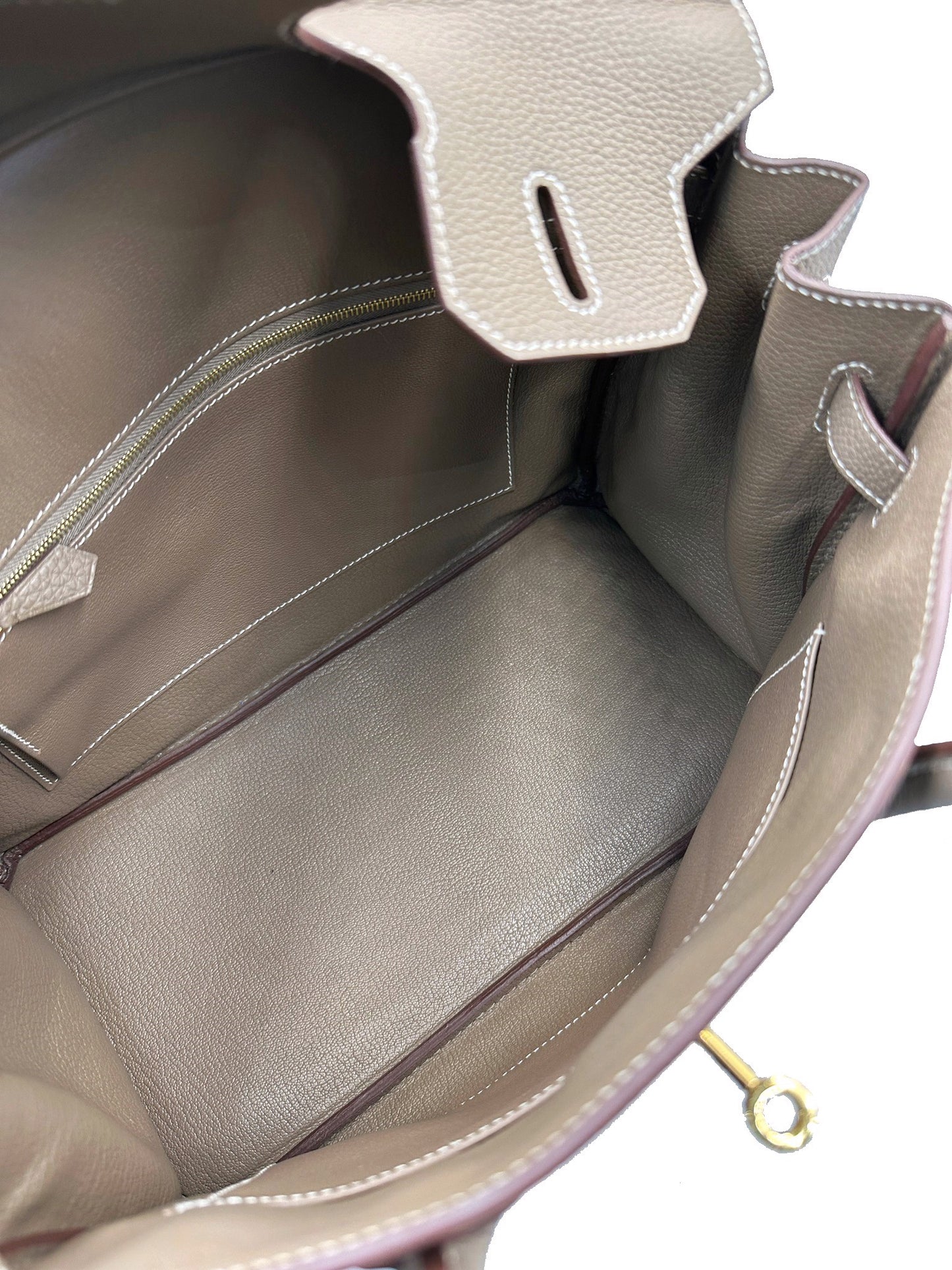HERMES BirKin 30 - 大象灰金