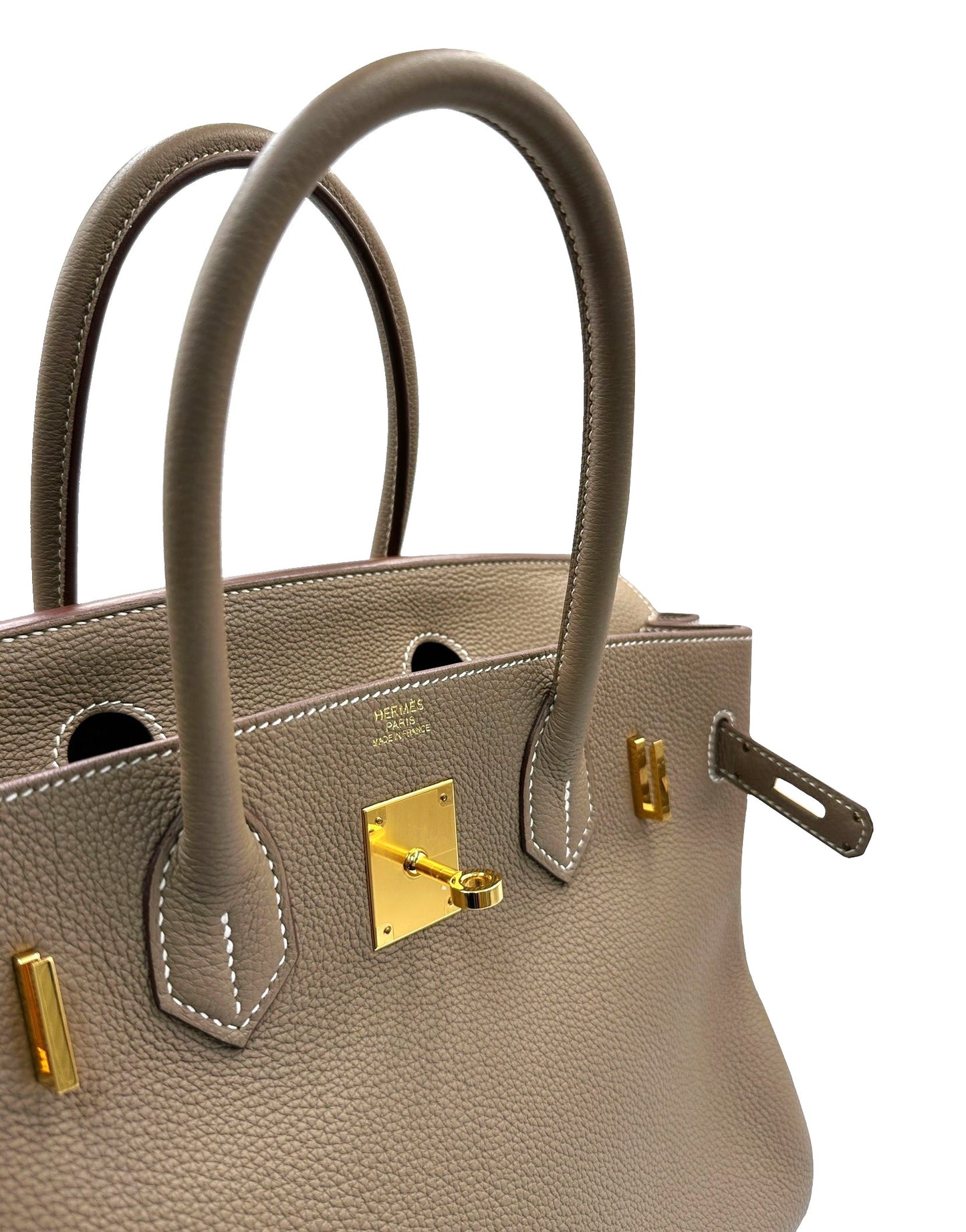 HERMES BirKin 30 - 大象灰金