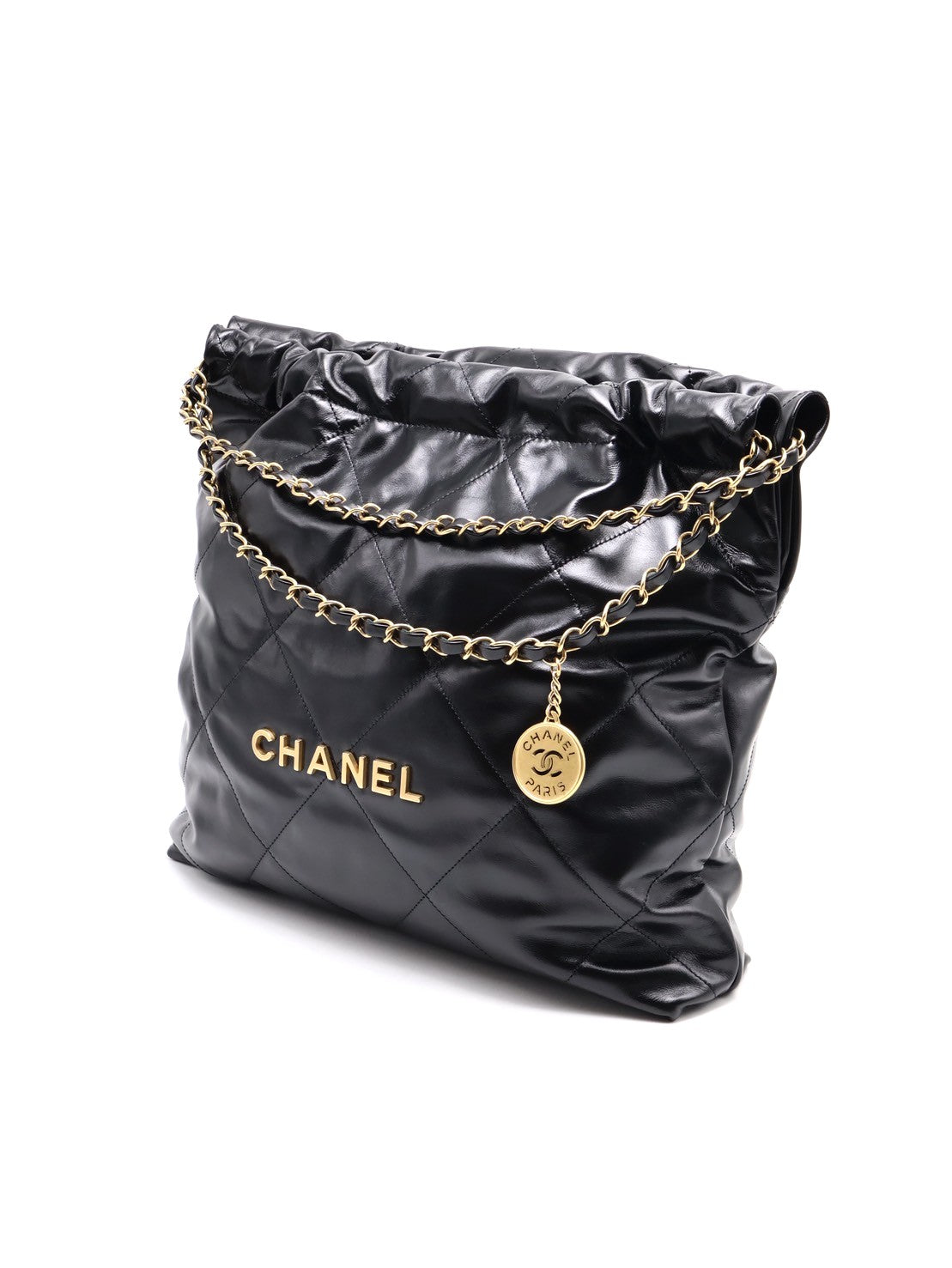 CHANEL 22 Bag - 中號黑金
