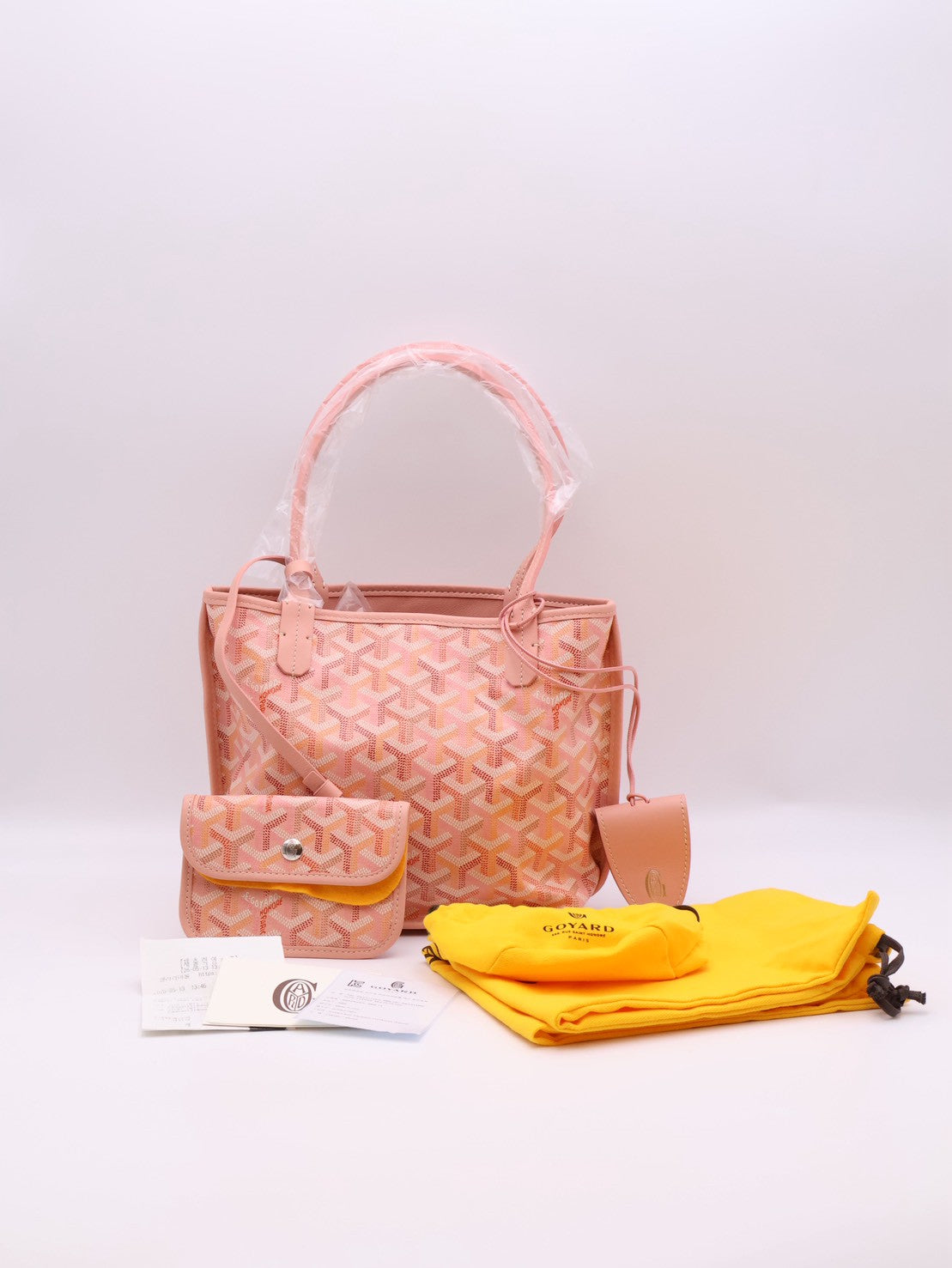 GOYARD 2026限定Anjou Mini Tote - 粉紅