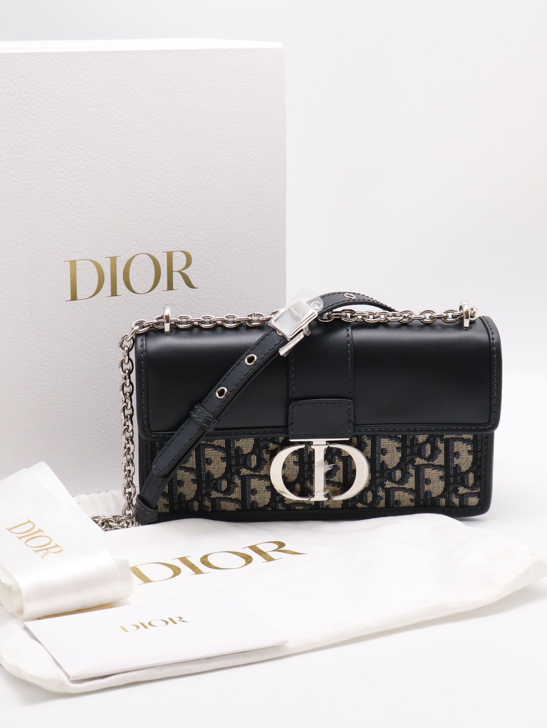 DIOR 30 Montaigne east west - 黑
