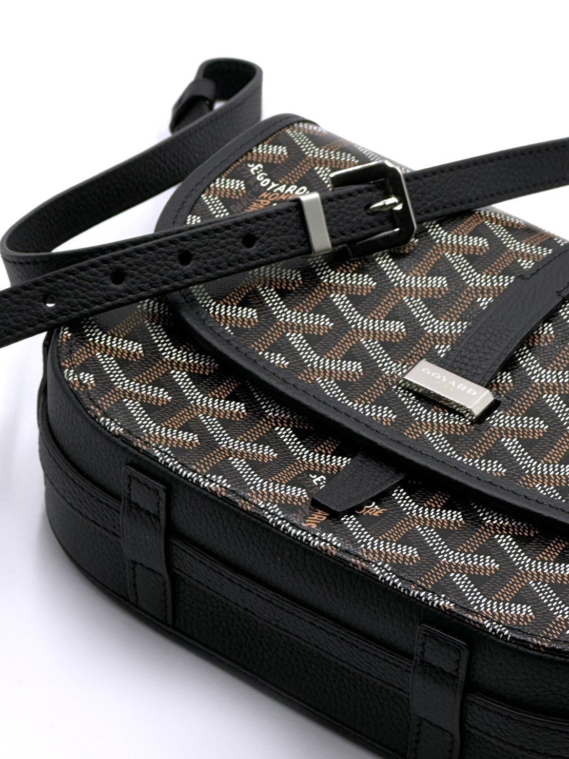 GOYARD Belvedere 郵差包 - 小號黑