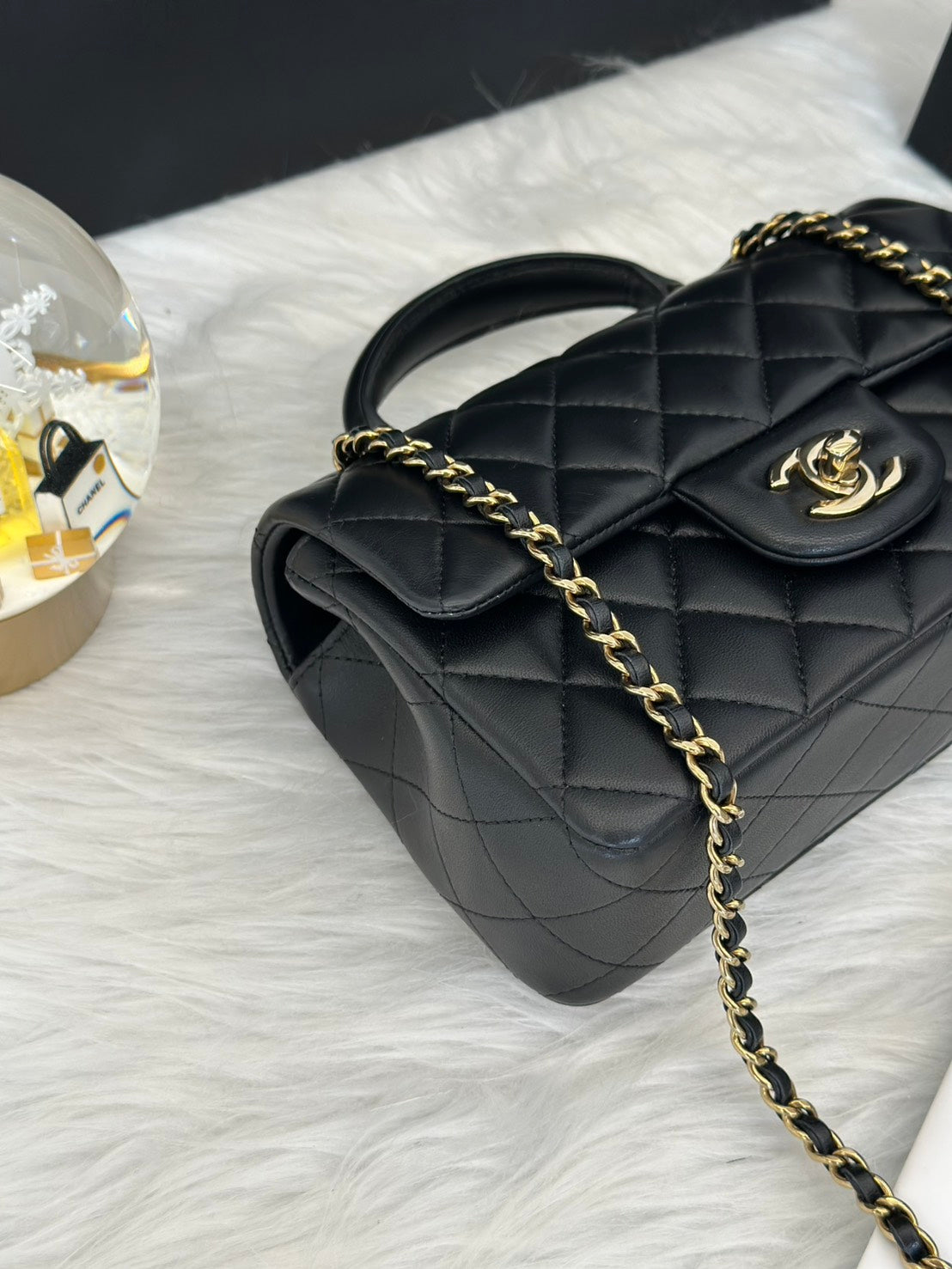 CHANEL Handle mini CF20 - 黑金