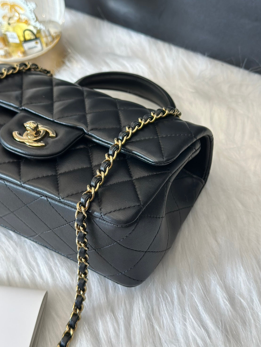 CHANEL Handle mini CF20 - 黑金