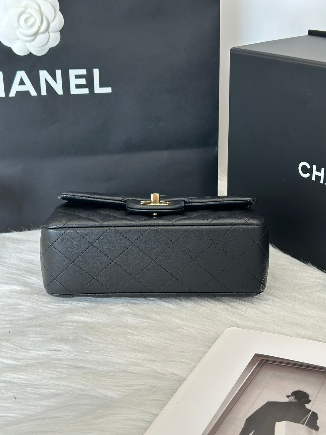 CHANEL Handle mini CF20 - 黑金