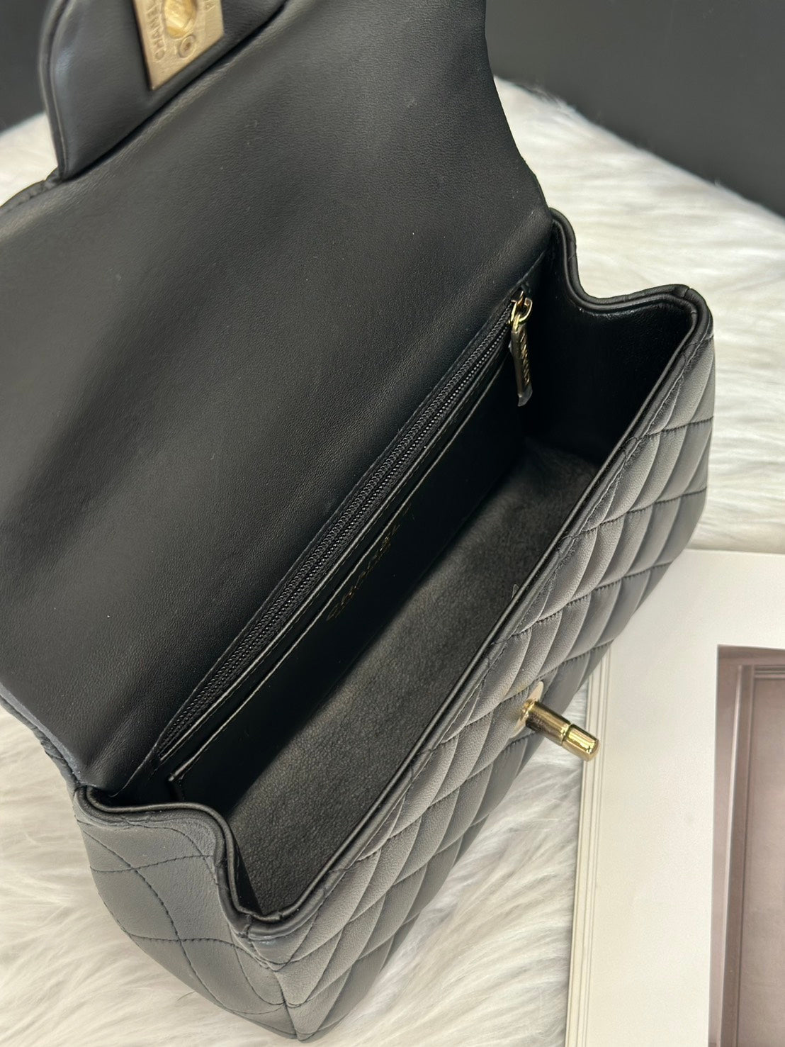 CHANEL Handle mini CF20 - 黑金