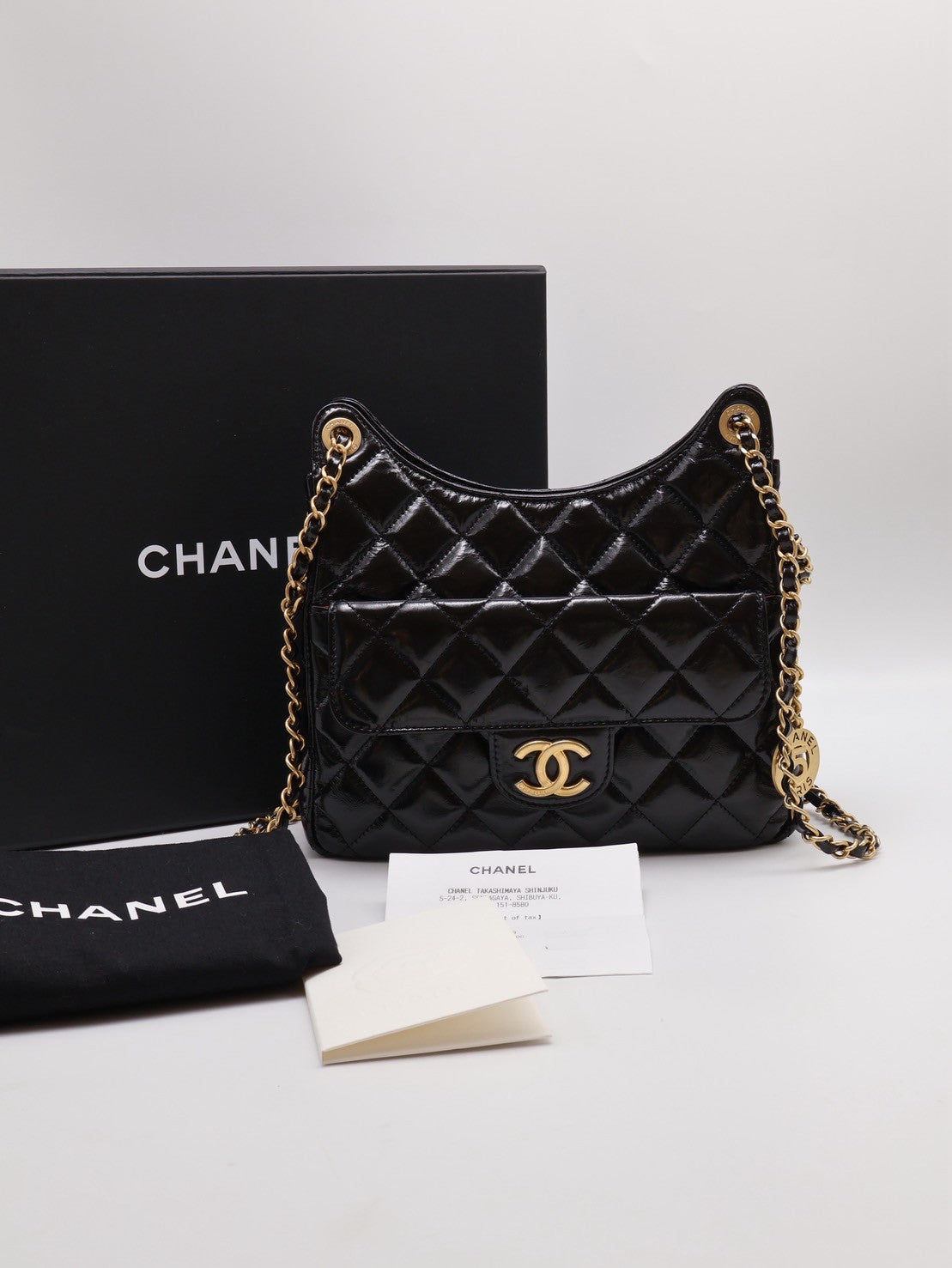 CHANEL 天貓精靈 - 中號黑金