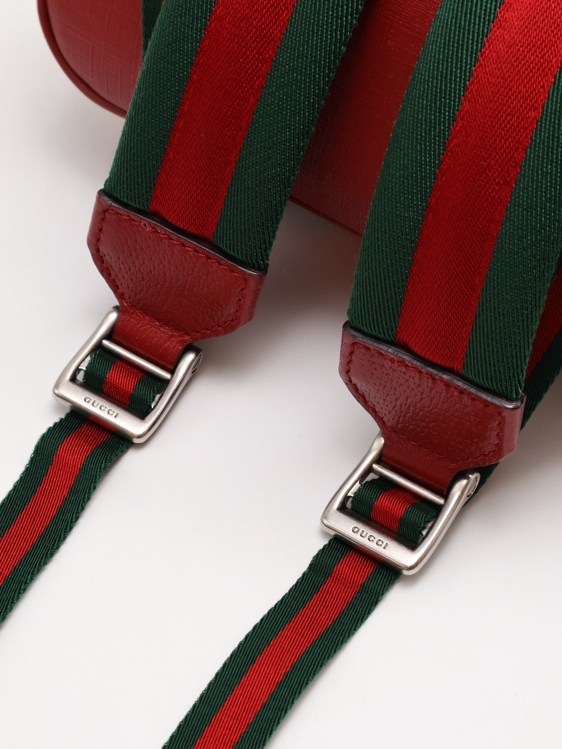 GUCCI 蜂鳥圖雙肩後背包