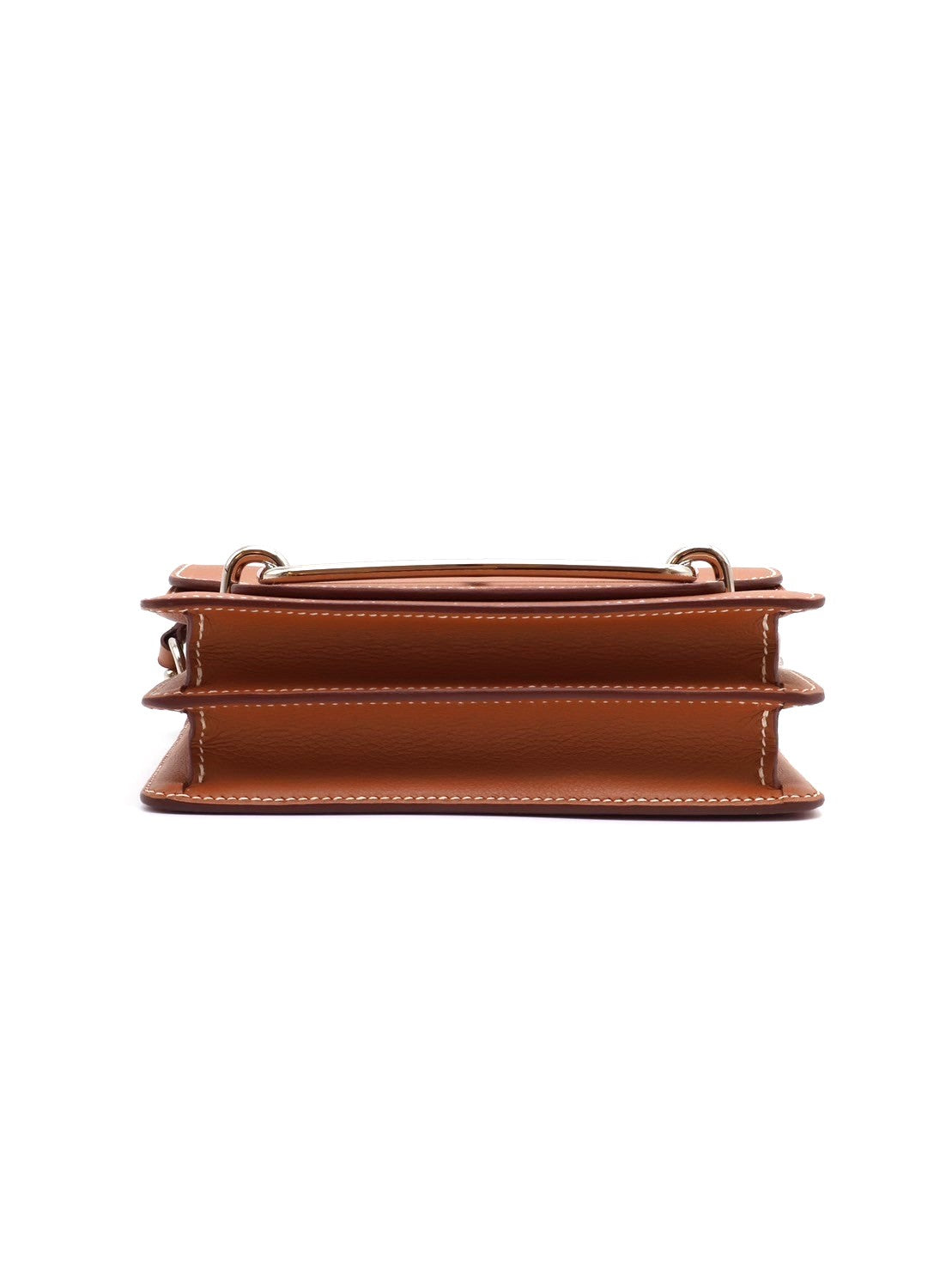 HERMES Mini roulis - 金棕銀