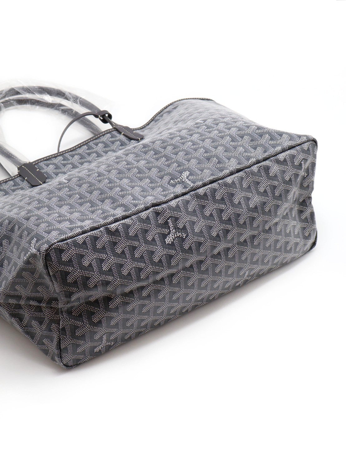 GOYARD 經典亞麻帆布Tote - 小號灰