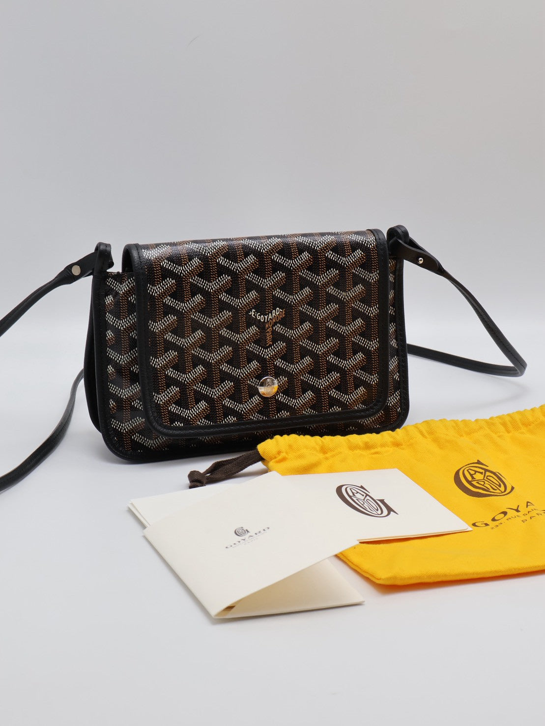 GOYARD Plumet 信封小包 - 黑