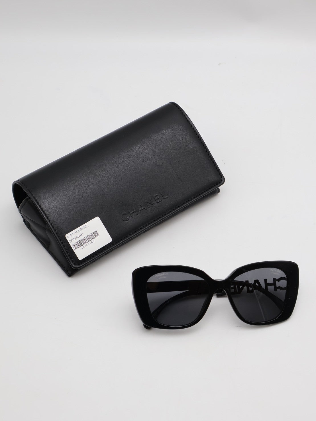 CHANEL 字母鏡架太陽眼鏡