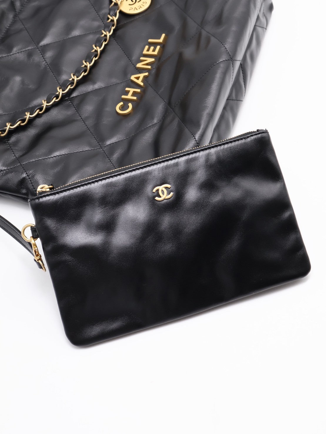 CHANEL 22 Bag - 小號黑金