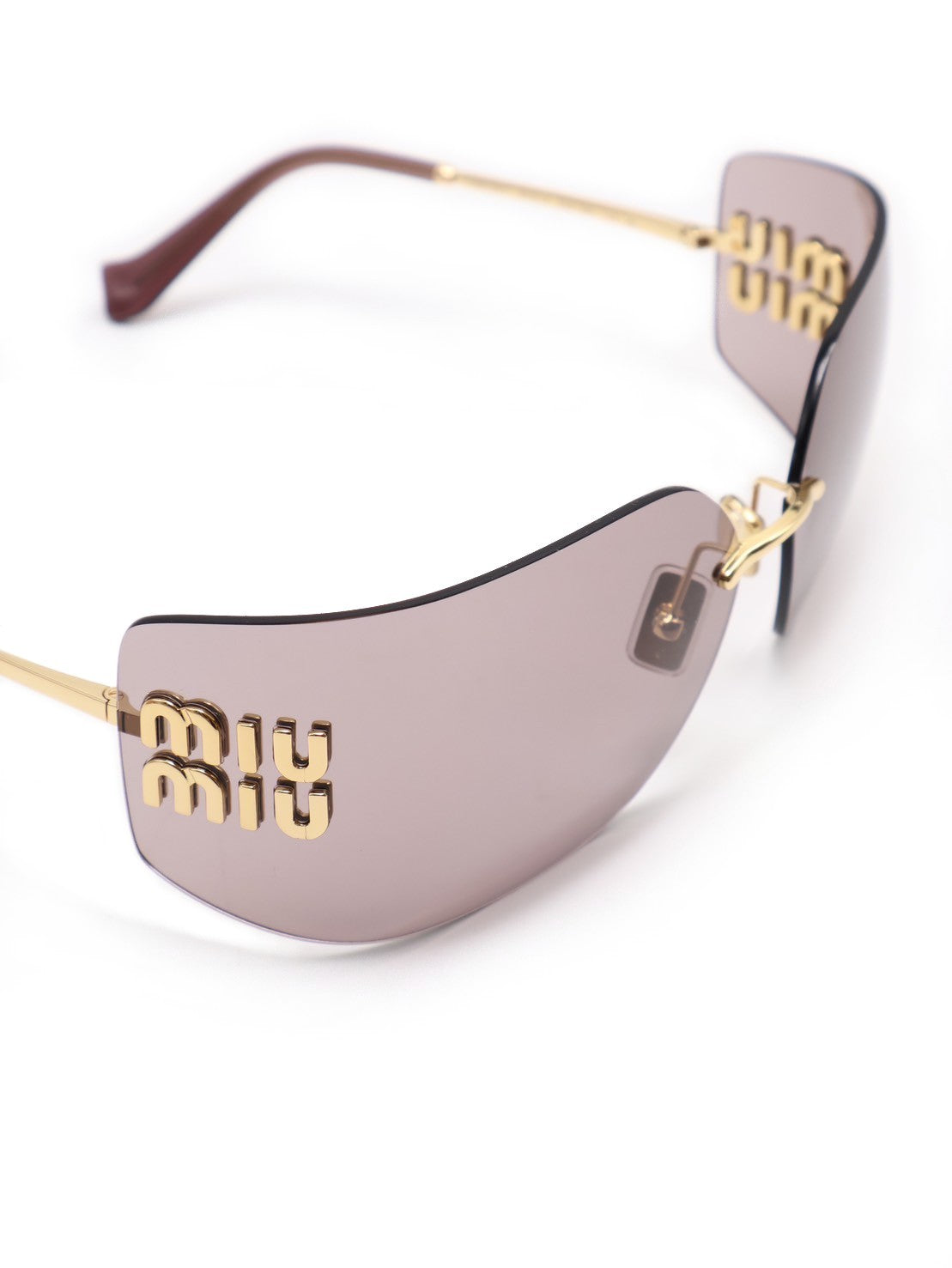 Miu Miu Runway太陽眼鏡 - 54Y淡紫