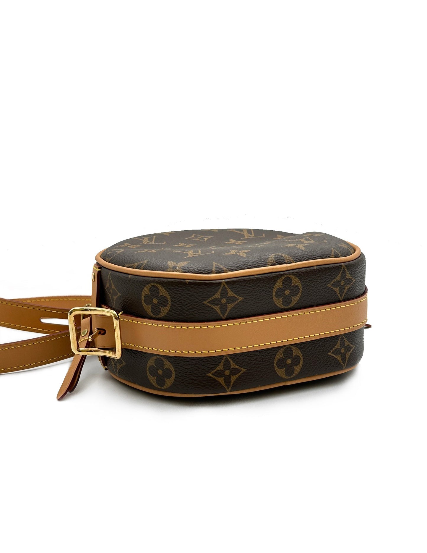 LOUIS VUITTON 老花圓餅包 - 小號