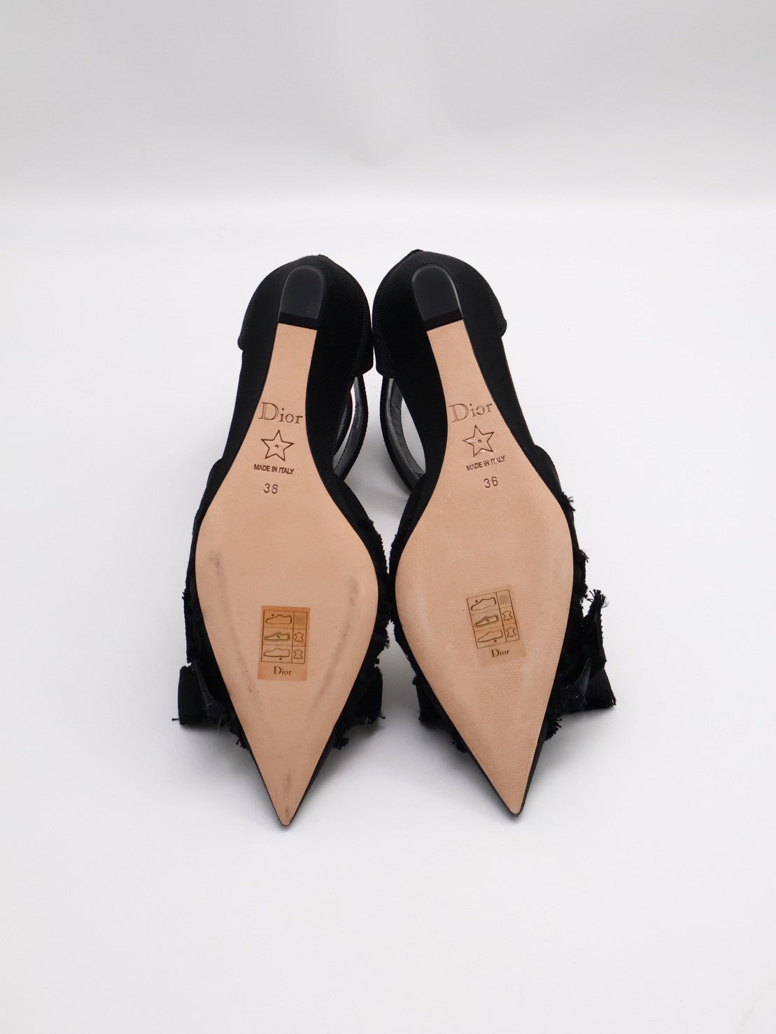 DIOR Adiorable尖頭楔型跟鞋 - 黑 36