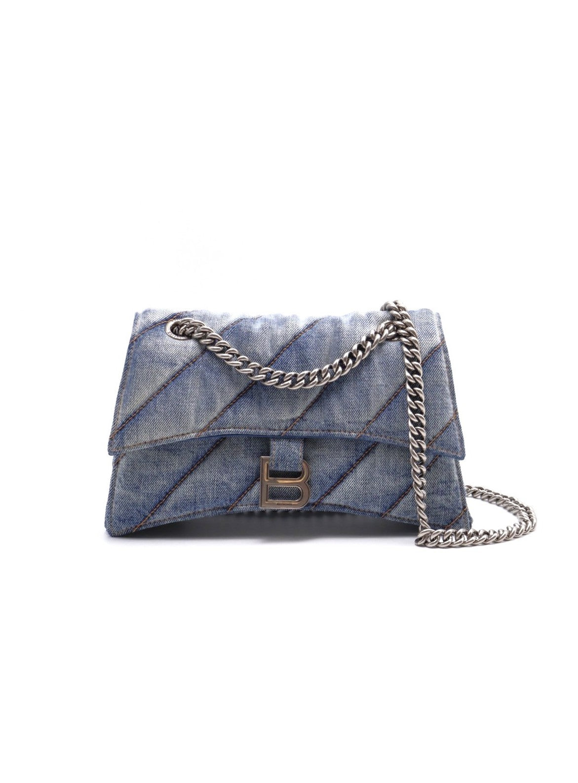Balenciaga Crush沙漏包 - 小號牛仔