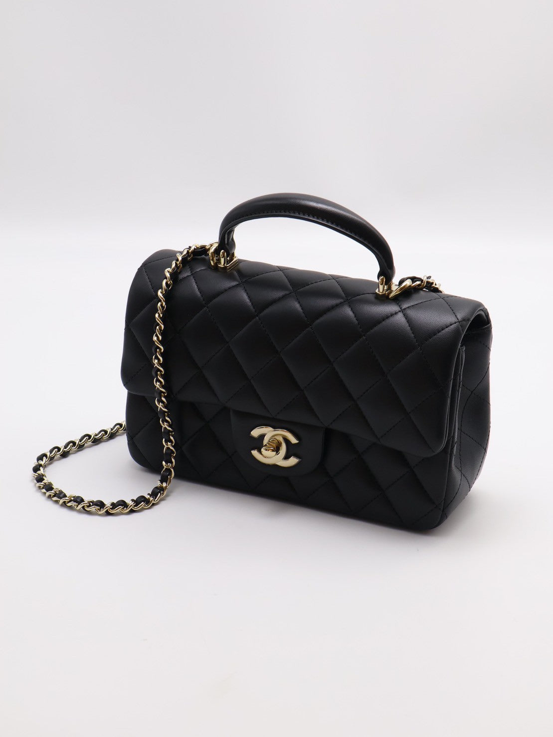 CHANEL Handle Mini CF20 - 黑金