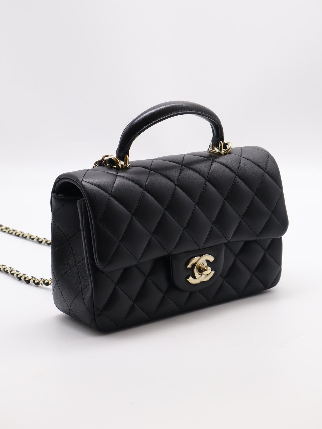 CHANEL Handle Mini CF20 - 黑金
