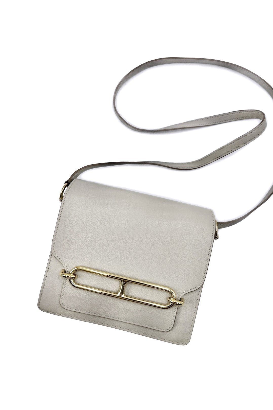 HERMES Mini roulis - 冰川白金