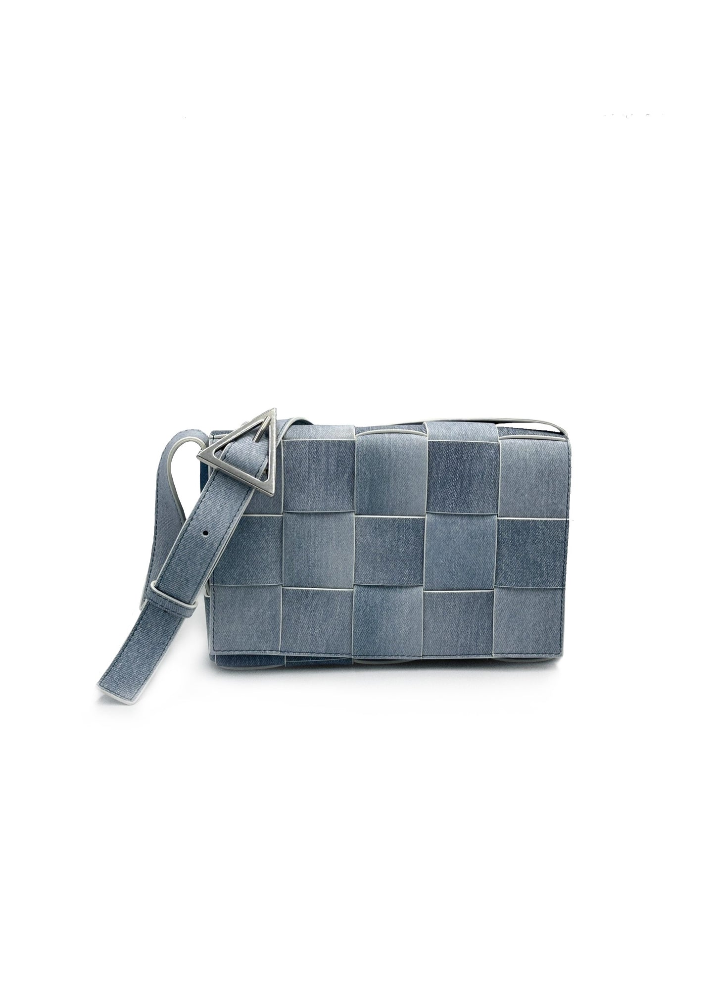 BOTTEGA VENETA Cassette 羊皮牛仔豆腐包