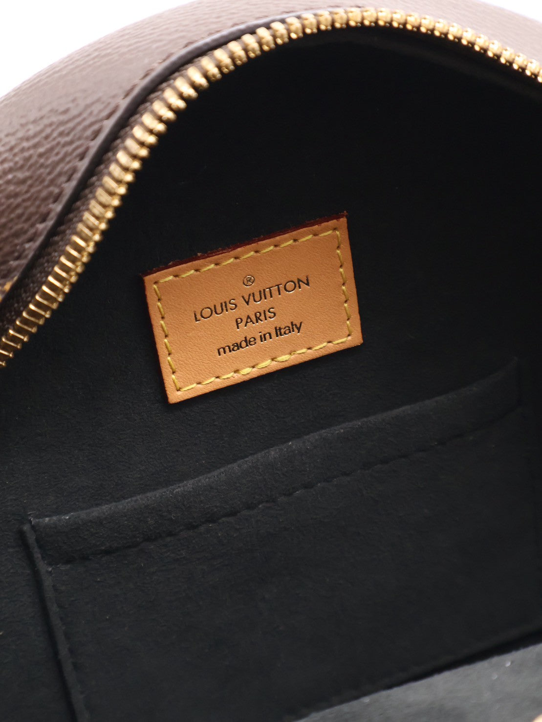 LOUIS VUITTON 拚色圓餅包