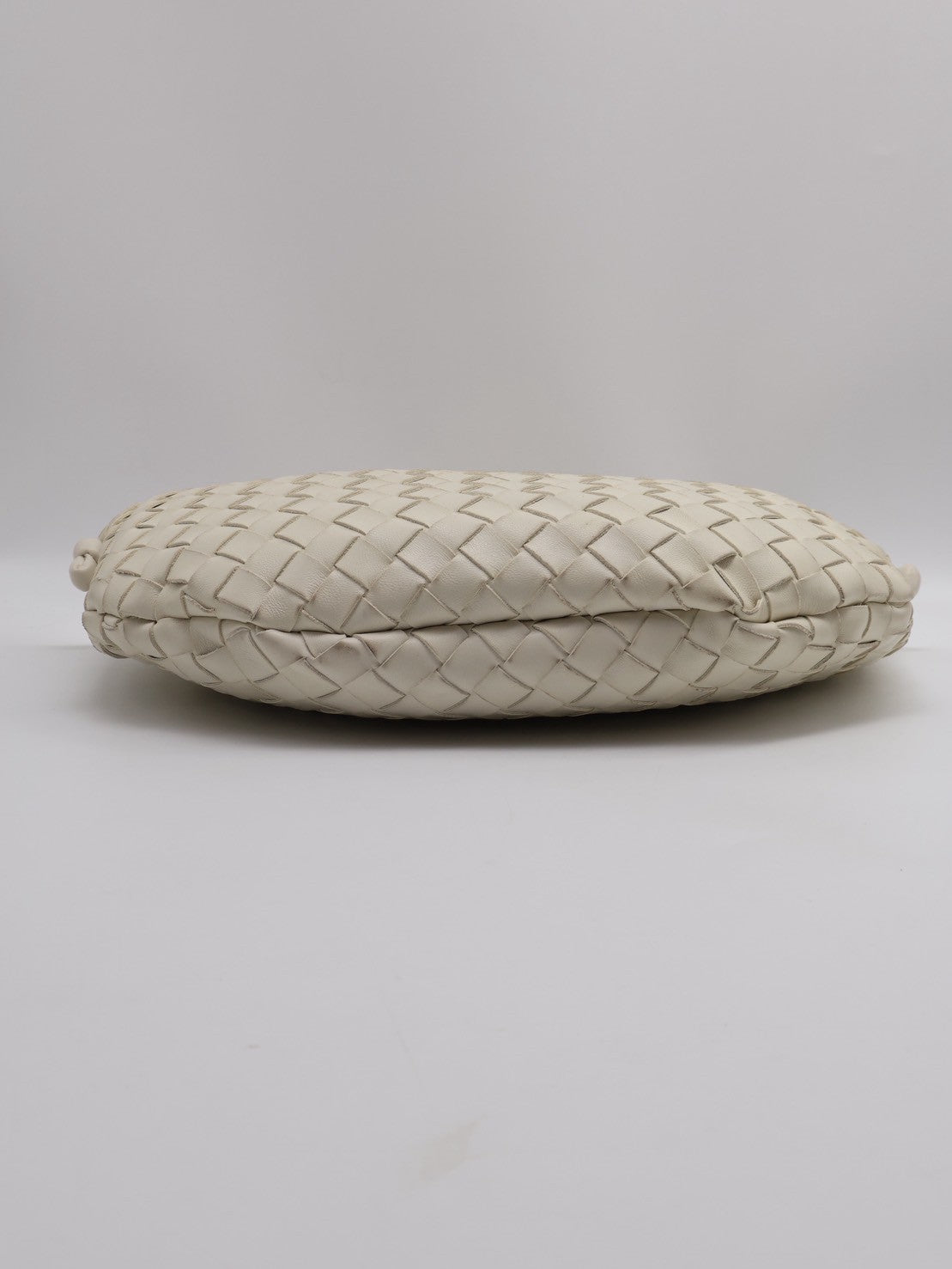 BOTTEGA VENETA Turn手提腋下包 - 奶白