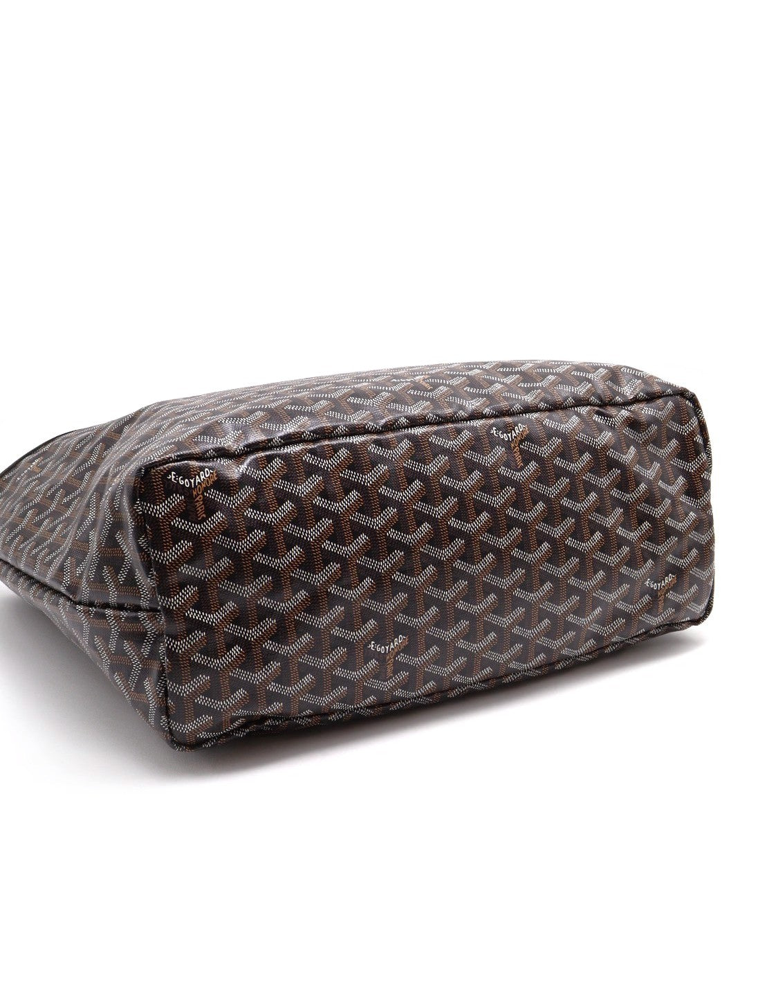GOYARD 經典亞麻帆布Tote - 小號黑