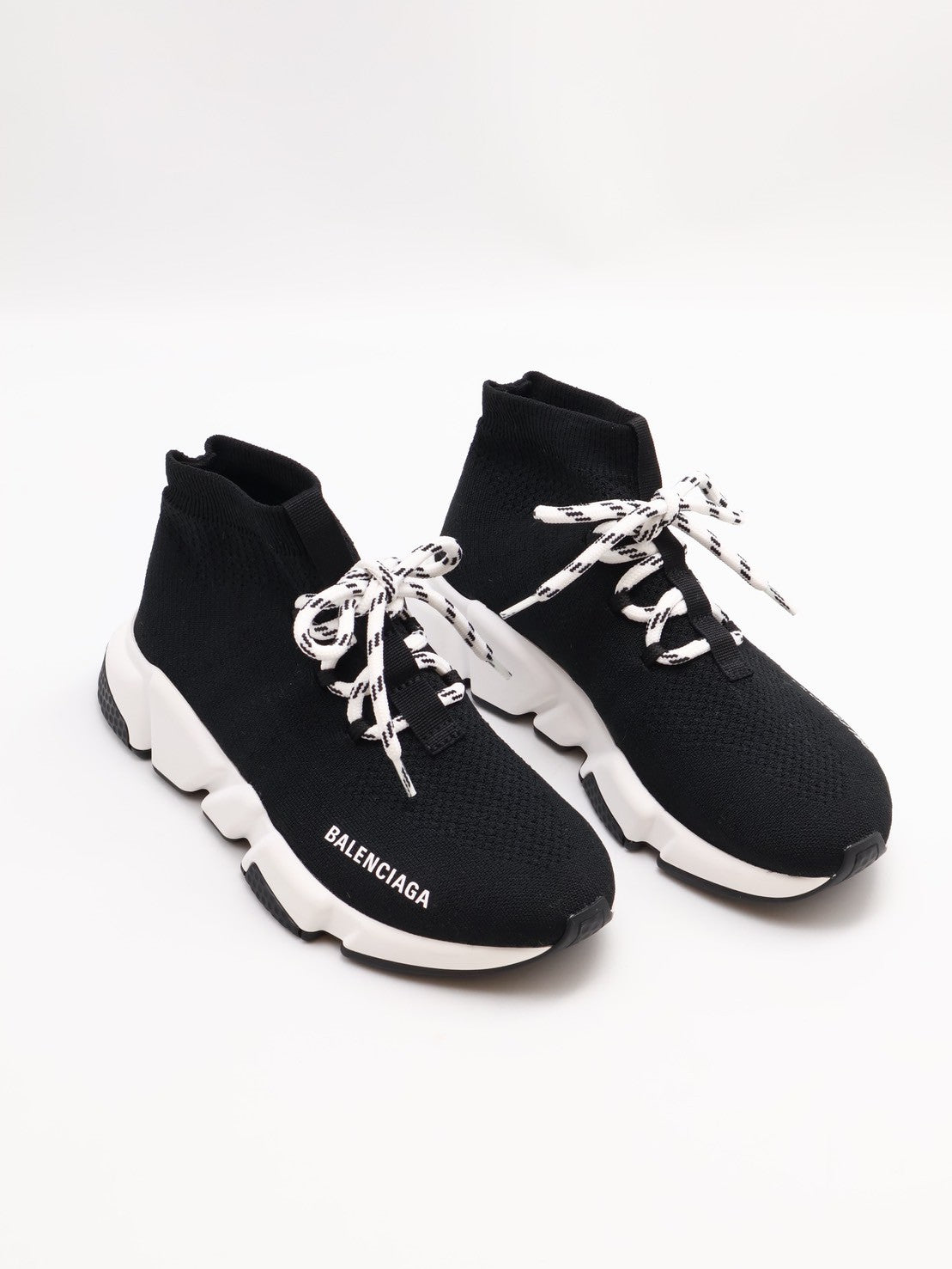 Balenciaga 襪套休閒鞋 - 黑 35