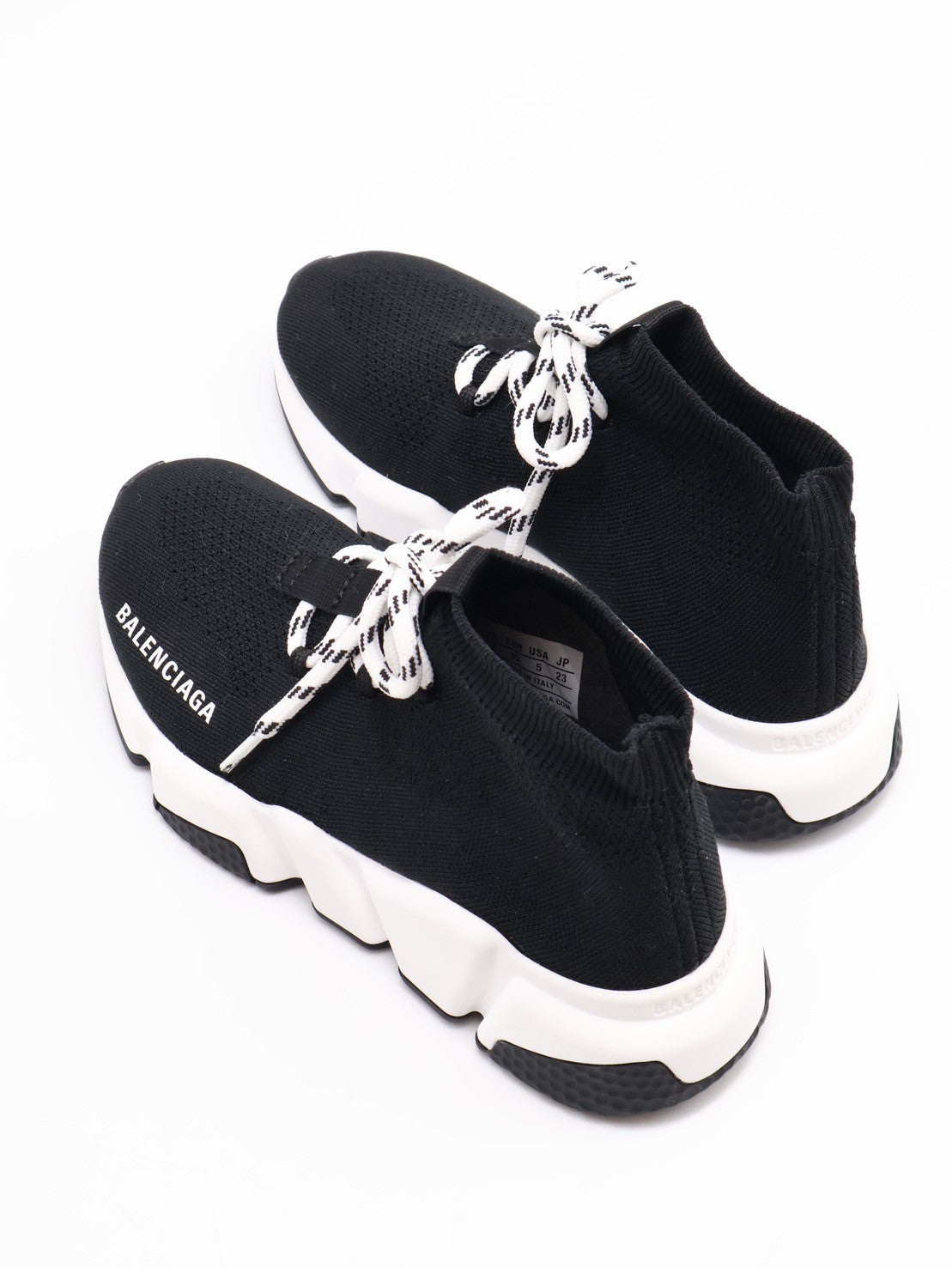 Balenciaga 襪套休閒鞋 - 黑 35