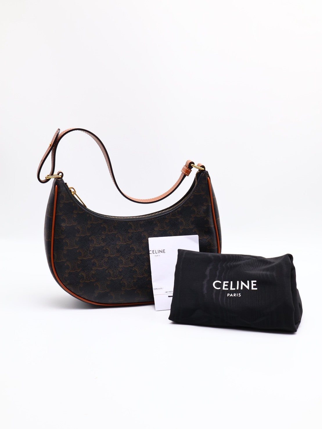 CELINE 凱旋帆布AVA腋下包