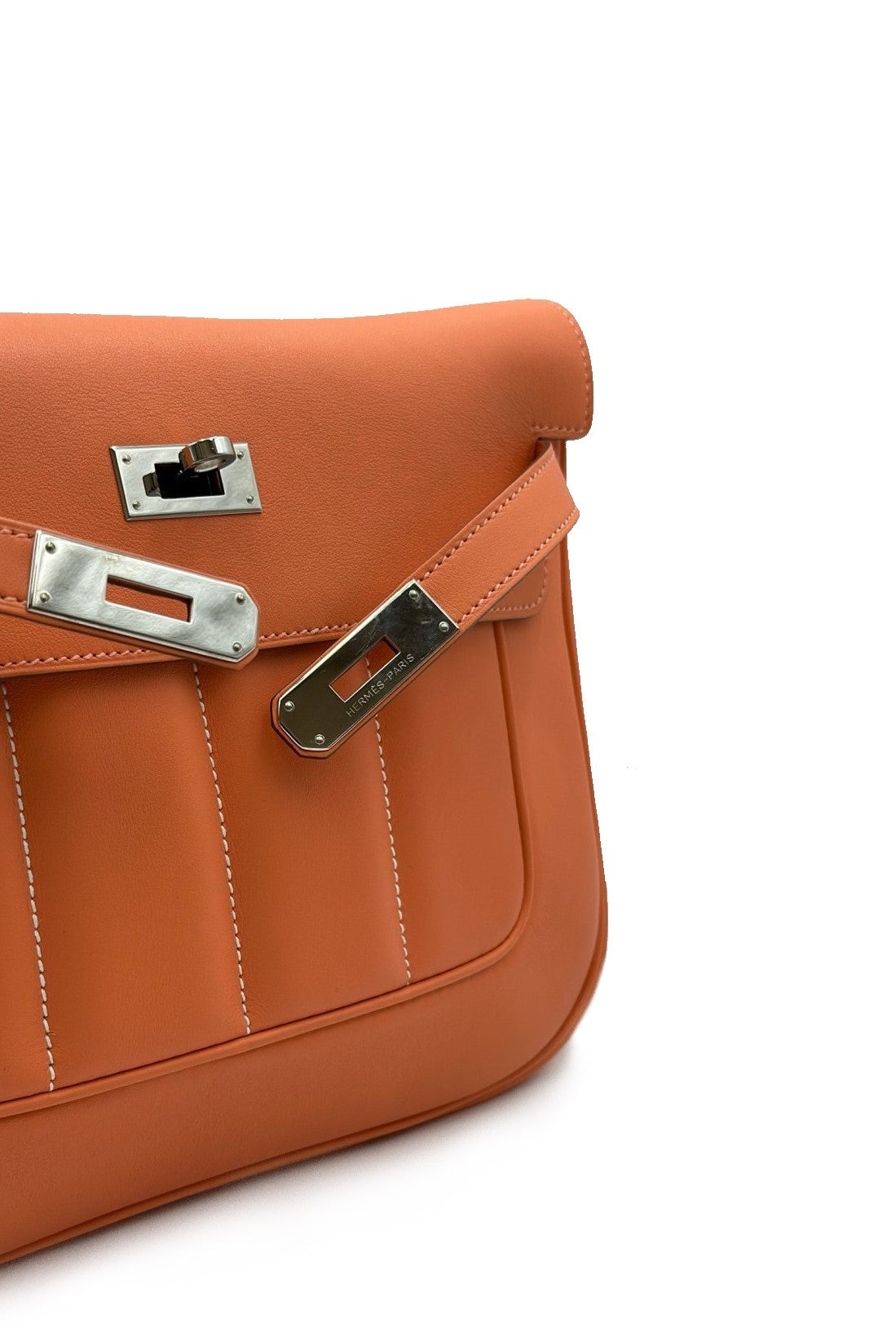 HERMES Berline 28 - 愛馬仕橘銀 🄻