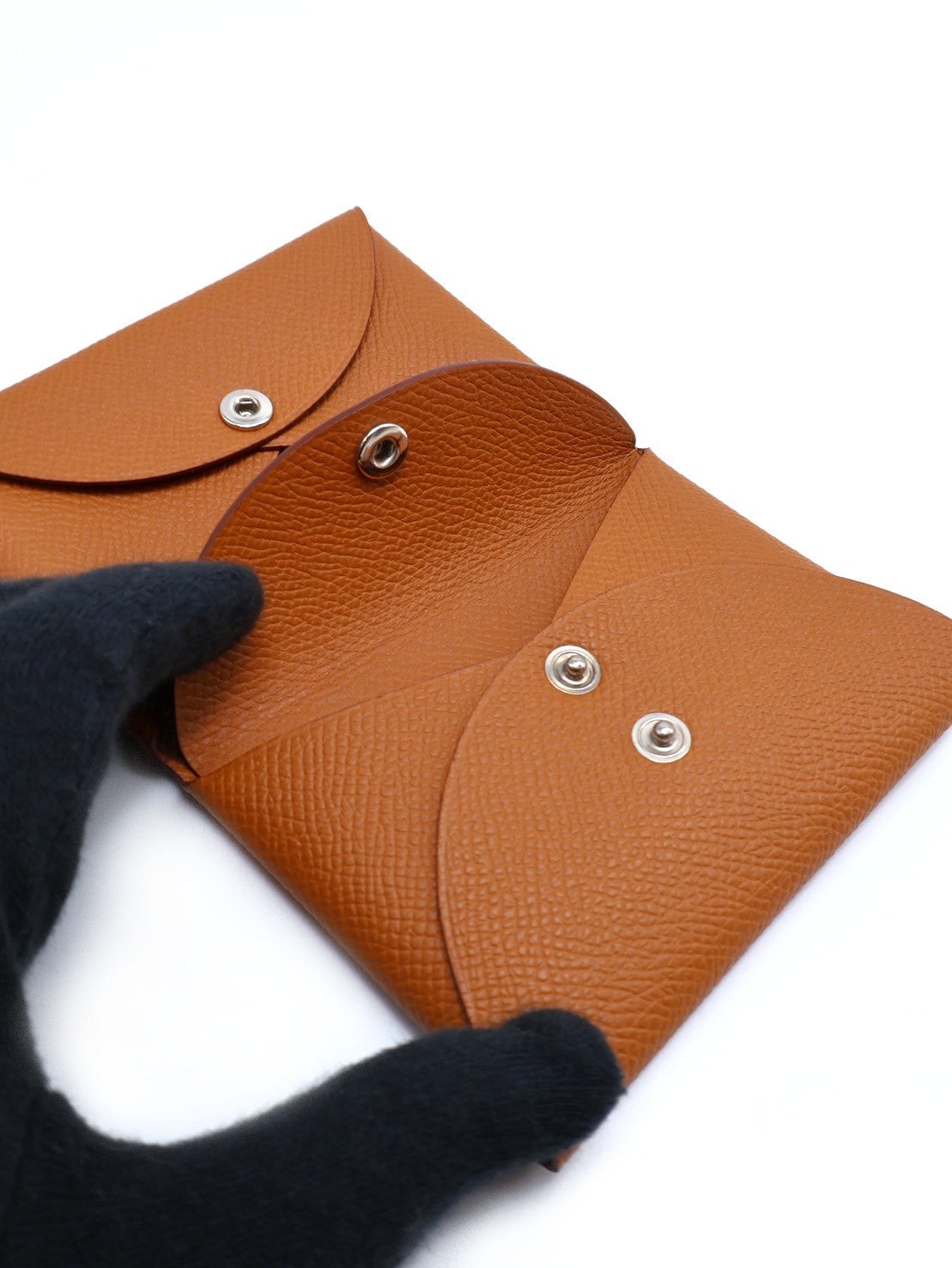 HERMES Calvi duo - 金棕 W