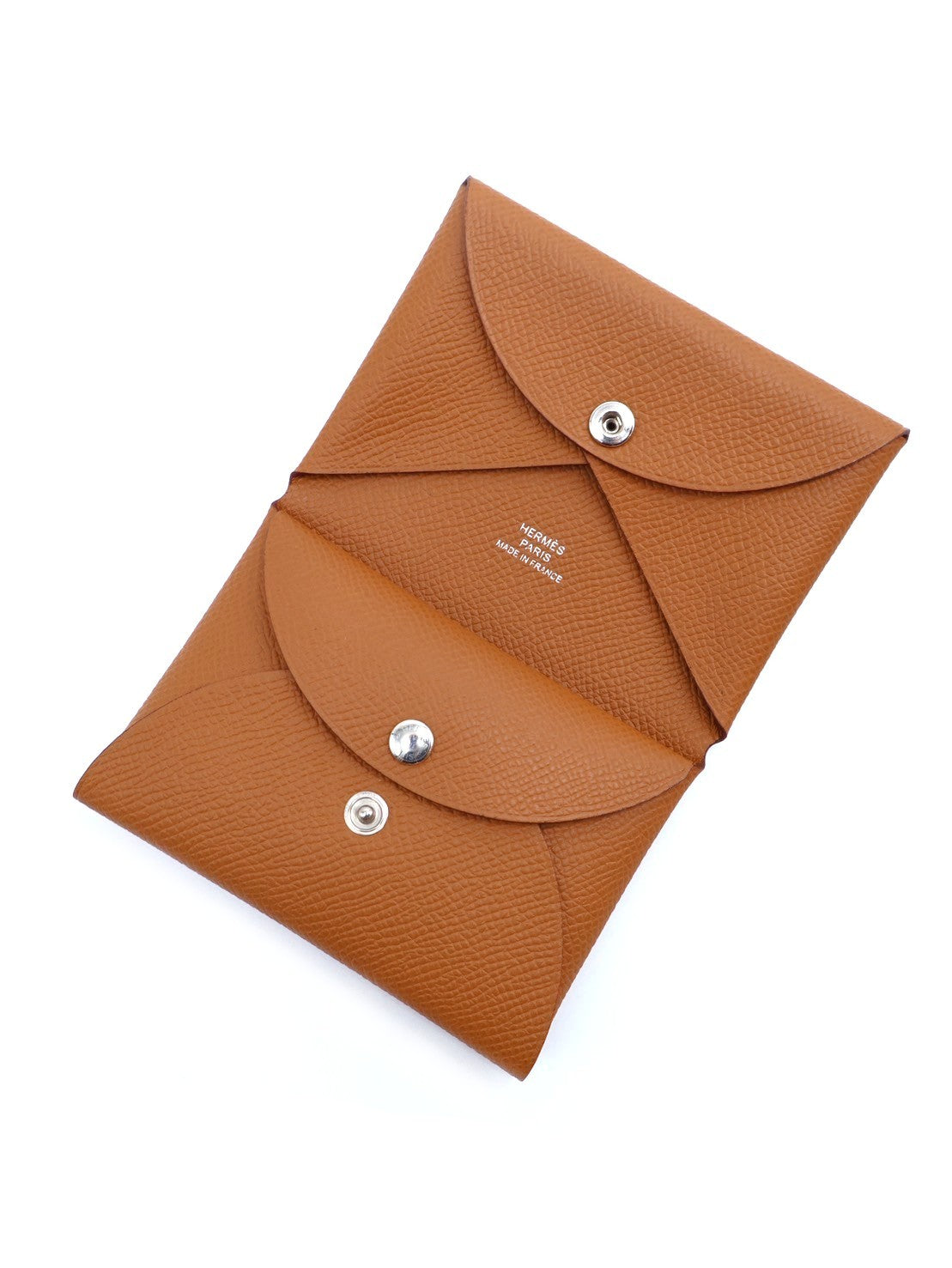 HERMES Calvi duo - 金棕 W