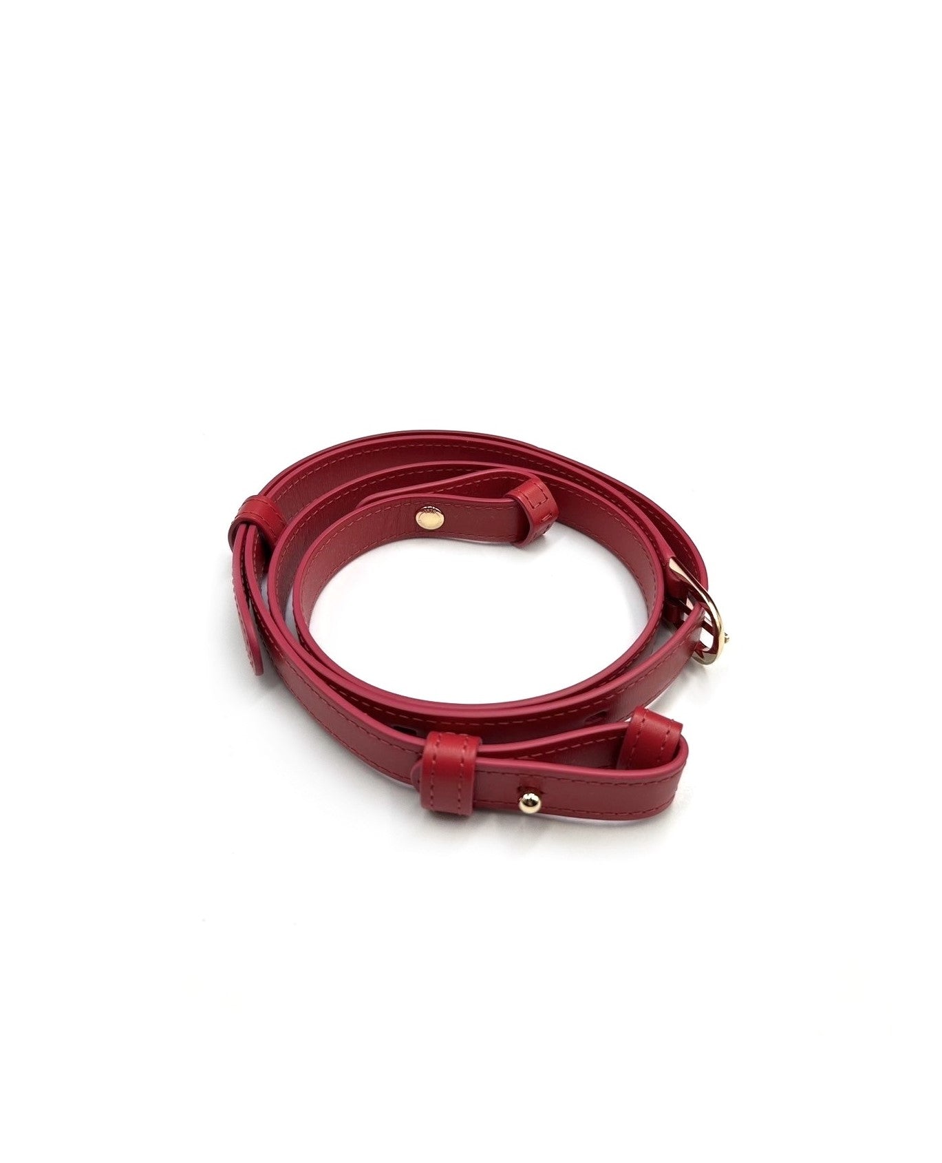 Delvaux Brillant 小牛皮手袋 - MM梅紅