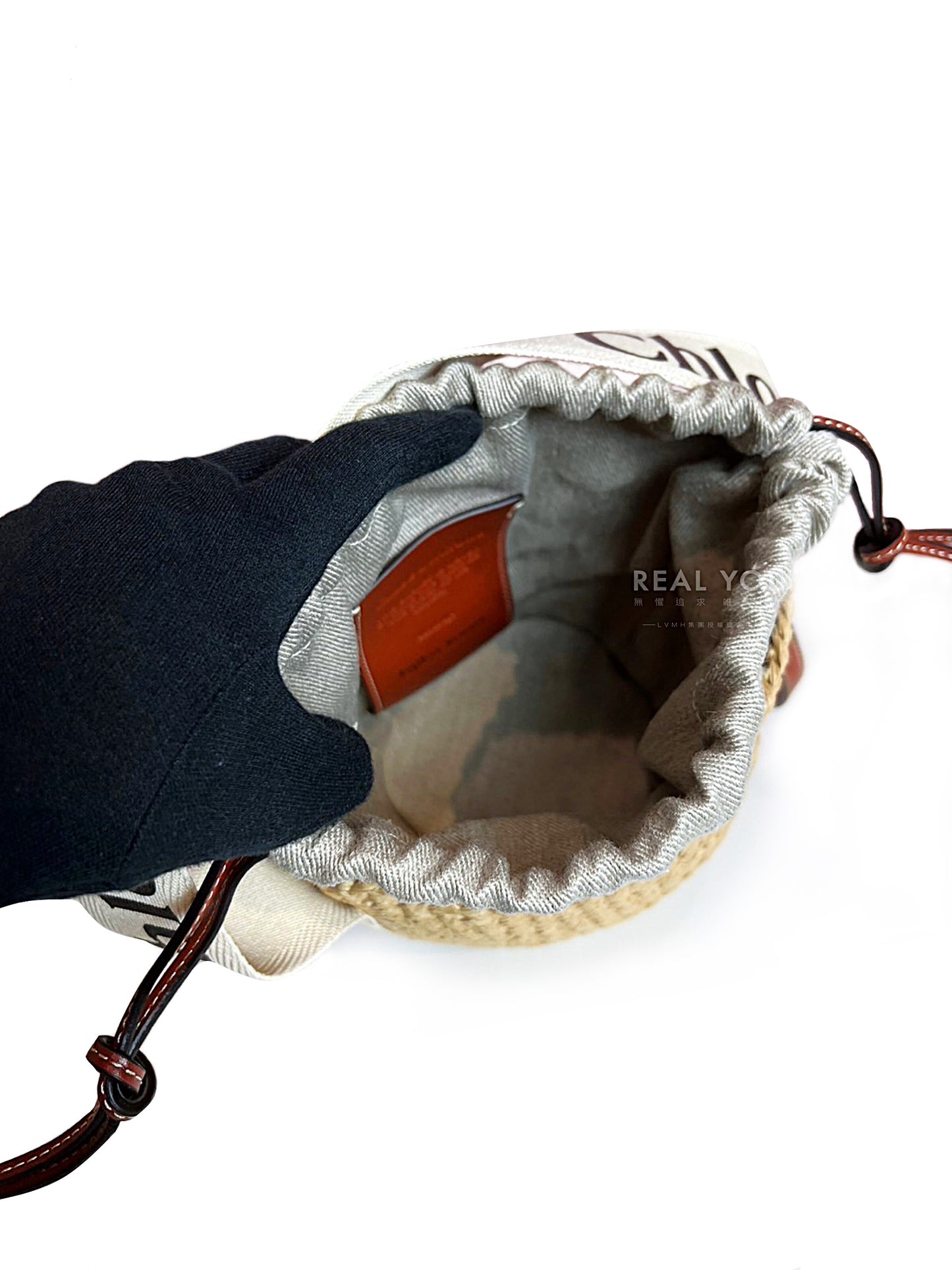 Chloe Woody basket 手工編織包