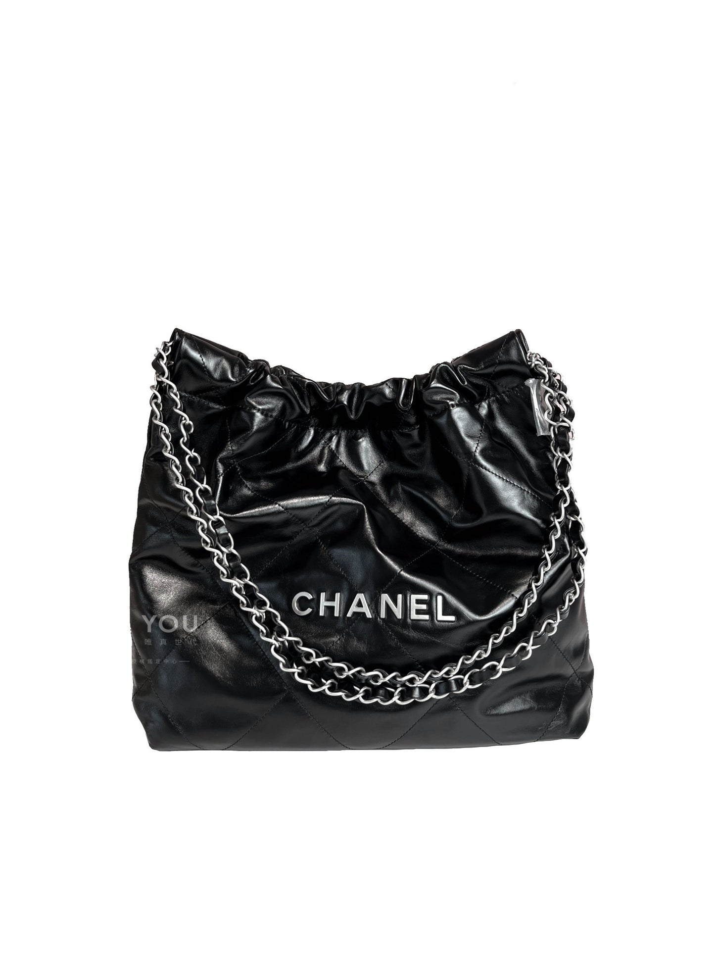CHANEL 22 Bag - 小號黑銀