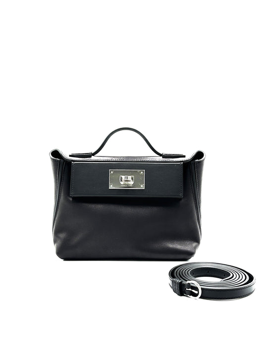 HERMES Mini 24/24 - 黑銀