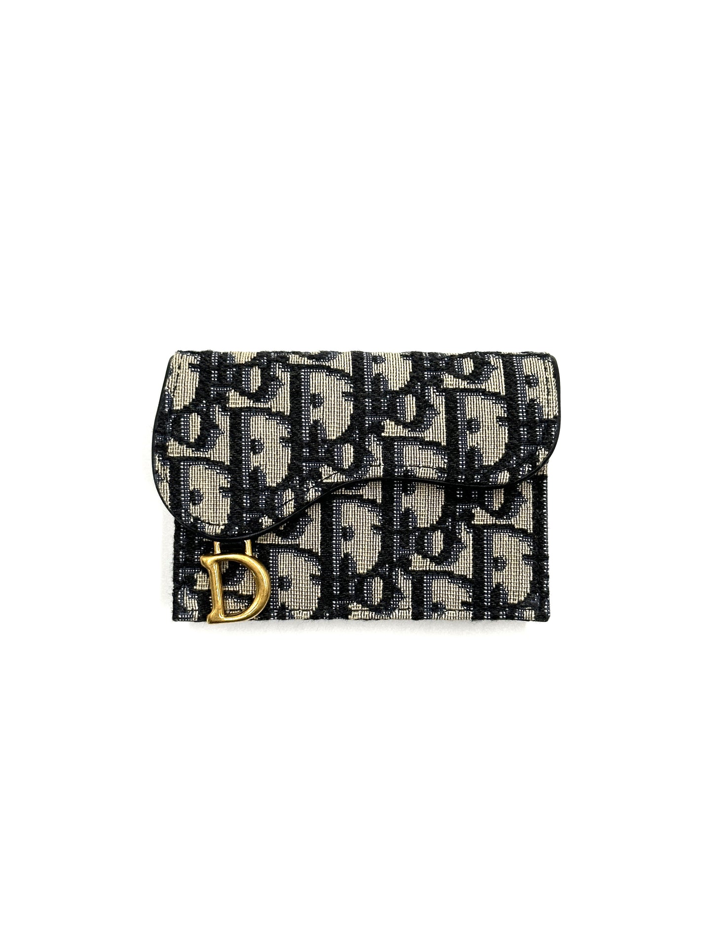 DIOR Saddle 老花卡包