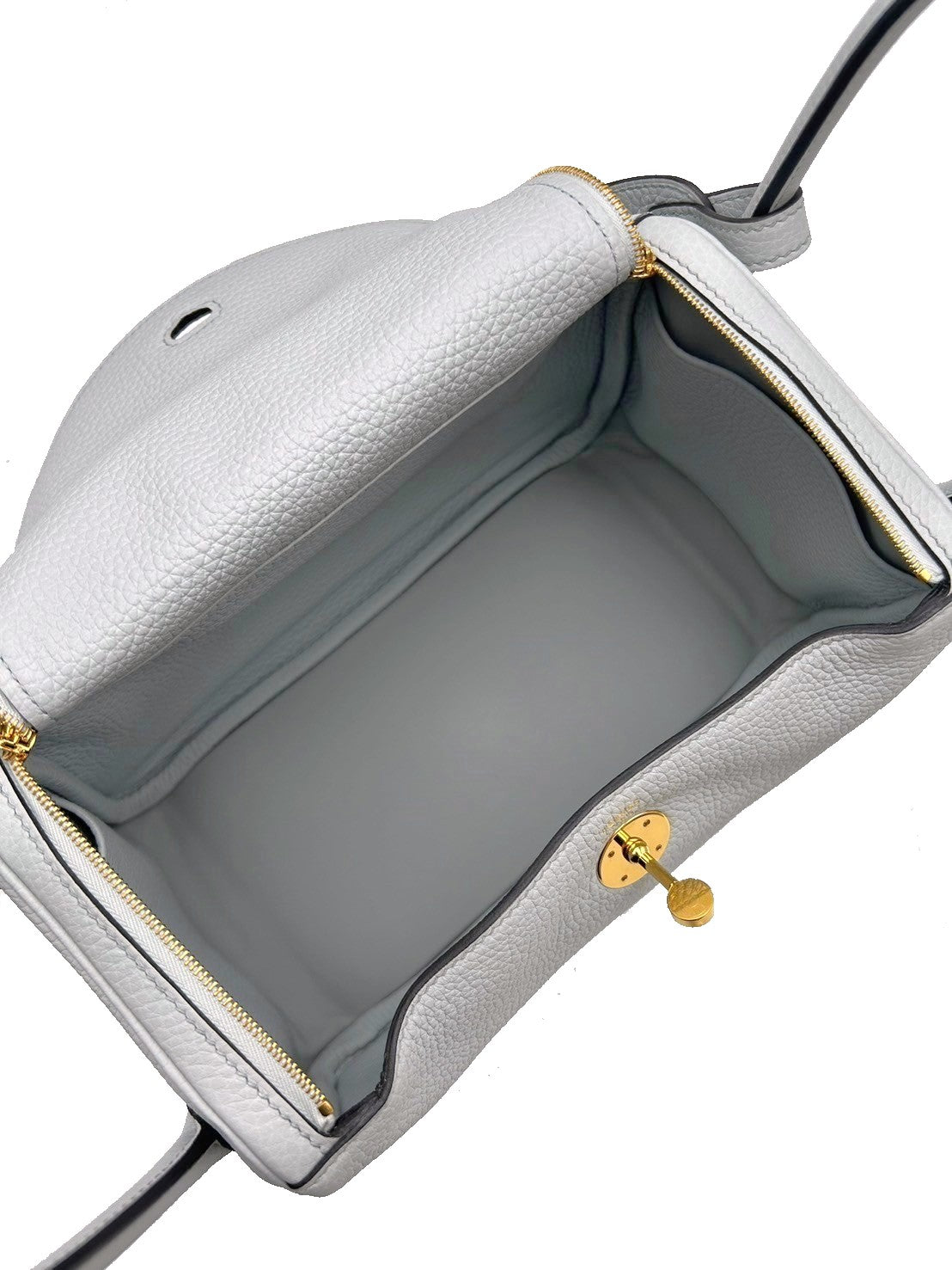 HERMES Lindy 26 - 聖杯藍金