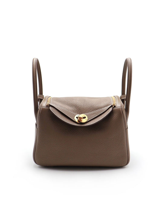 HERMES Lindy 26 - 灰金