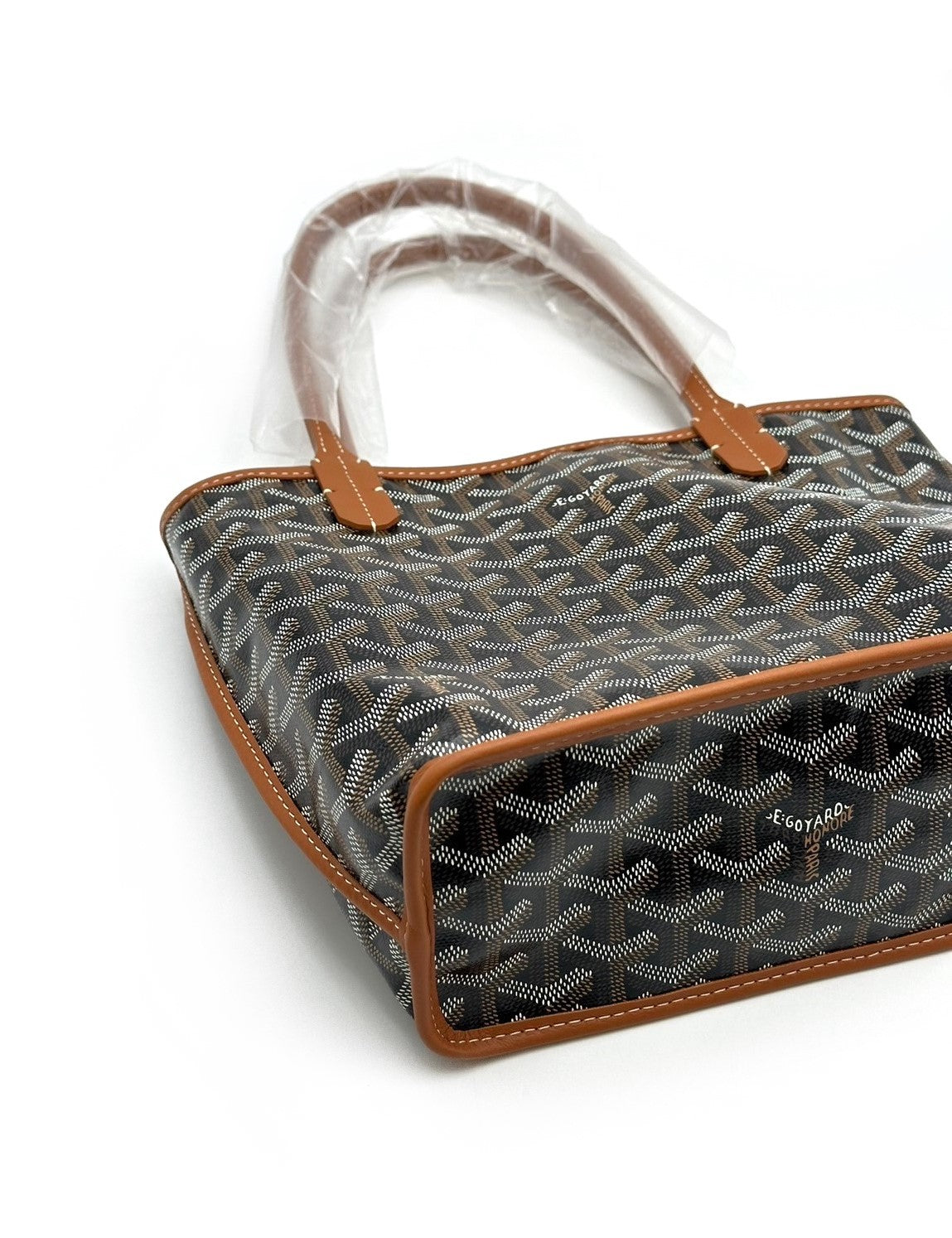 GOYARD Anjou mini tote - 棕