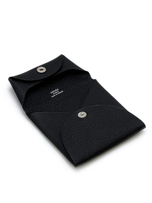 HERMES Chevre mysore bastia 卡包 - 黑