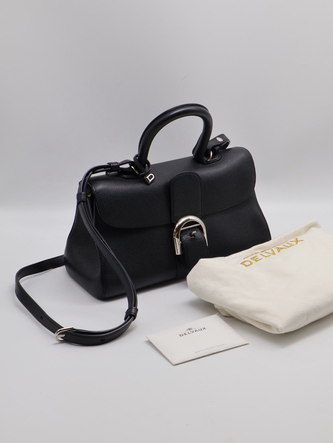 Delvaux East to west - 黑銀