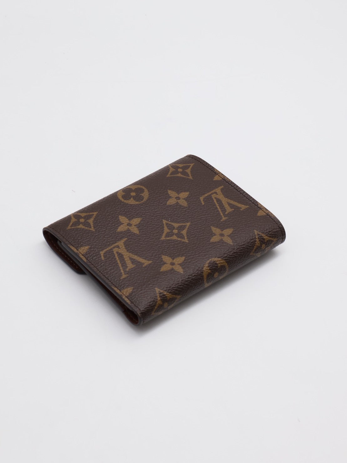 LOUIS VUITTON Victorine信封三折短夾 - 棕