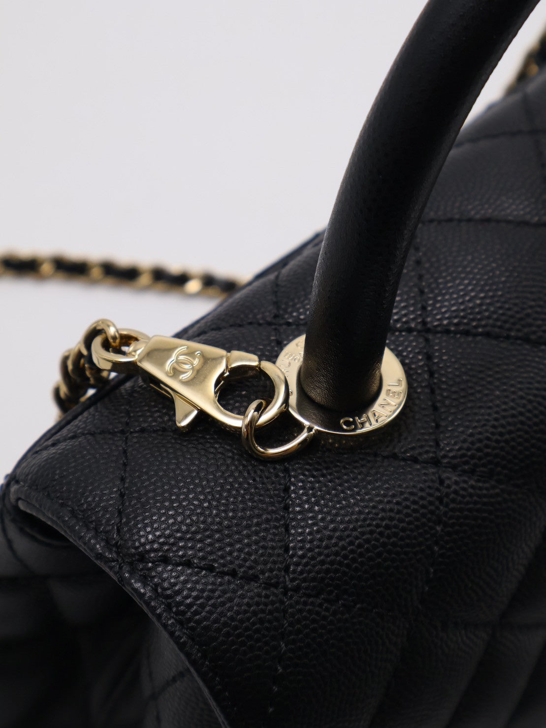 CHANEL Coco handle - 小號黑金